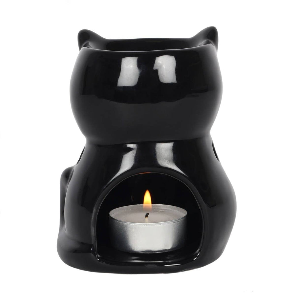 chauffe-cire Gothic Black Cat